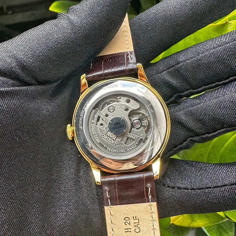 Orient Bambino Version 7 Automatic Silver Dial Men's Watch | RA-AC0M01S
